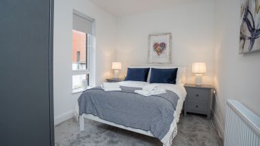 beautiful double bedroom 