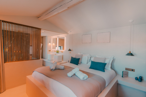 Chambre 3 double pommeau de douche et baignoire avec sur sur le Vieux Port