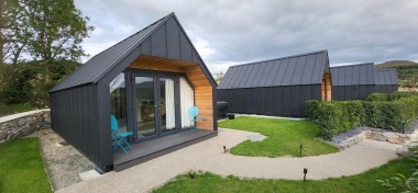 Luxury Cabins with Garden