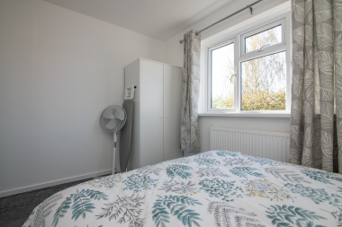 Bedroom with wardrobe