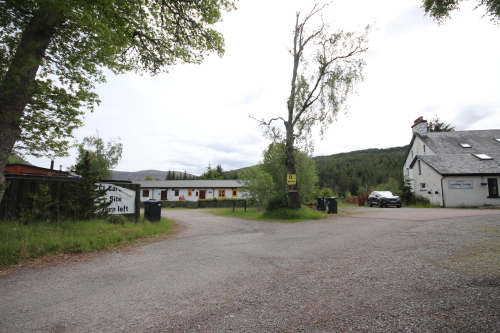 Woodlands Rest - two cottage on the left, woodlands Rest is the right hand one