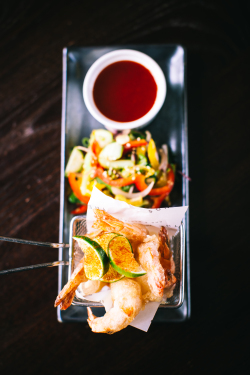Tempura Tiger Prawns