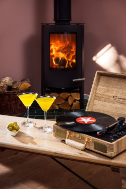 Relax and unwind in front of the log burner