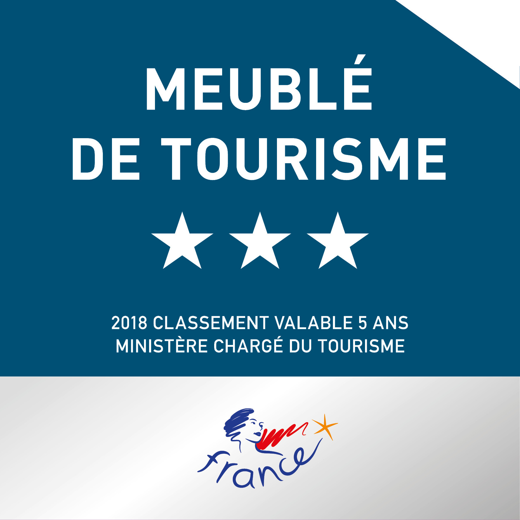 Meublé de Tourisme 3 étoiles