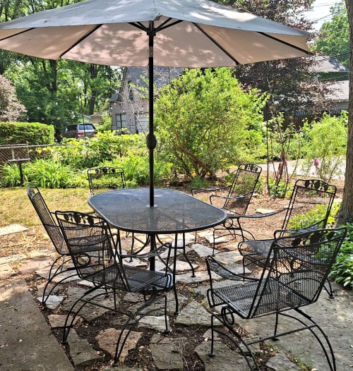 The Patio or the  Front Porch is available for Units I and II on a first come first serve basis. One of the sitting areas is always available for you;