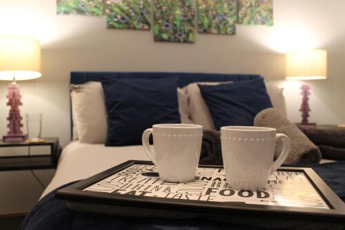 Bedroom 1 - Start the day with a cuppa in bed