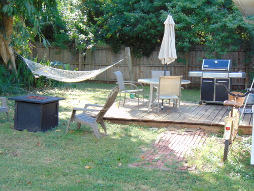 Weber Grill and Outdoor dining