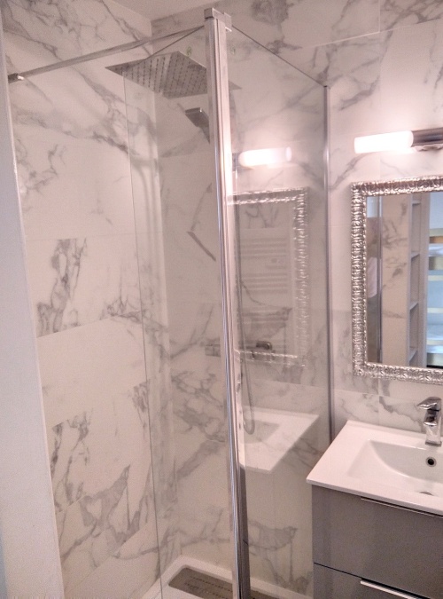 douche à l'italienne