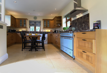 Homely family kitchen