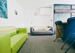 Living room: Comfy sea seating