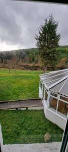 View over River Black Water from Stag View Lounge