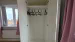 Traveling with lots of luggage? The main bedroom boasts generous storage so you can properly unpack and settle in.