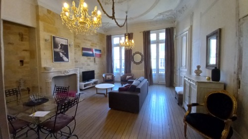 Salon Appart Duffour Dubergier Burdigala Homes Bordeaux