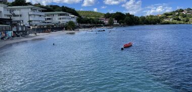 vue plage  anse mitan
