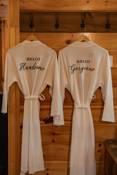 hello handsome, hello gorgeous — a cozy moment made just for you.
