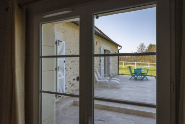 CHAMBRE 3 VUE SUR TERRASSE