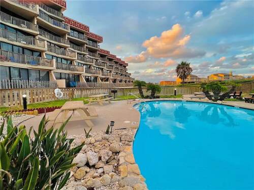 Cabana pool is one of 3 pools note: more seating and umbrellas are put out during the busy season (on an as needed basis)