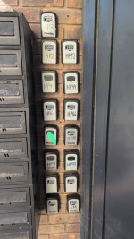 Key safe lock for flat 8