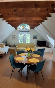 The Oak Park Loft, a modern space in a historic environment.