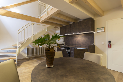 Apartment-Superior-Ensuite Bad-Blick auf den Hof - Basistarif