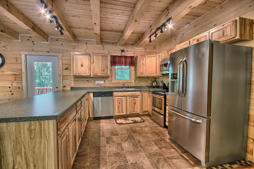 Closeup of Full Kitchen, Main Level