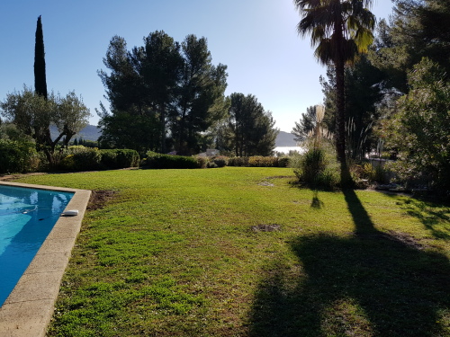 Vue mer depuis le jardin