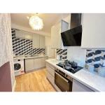 This photo represents the kitchen of the flat. 