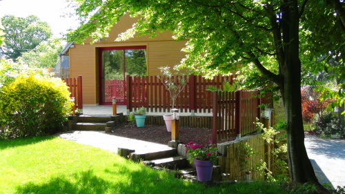 terrasse du gite familiale