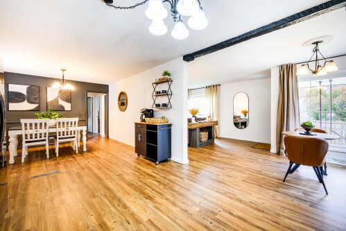 Lots of natural light