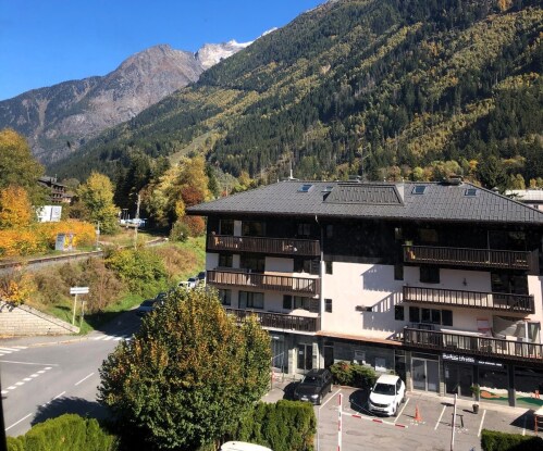 Vue de l'entré du Parking 