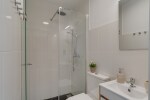 Bathroom with a shower.