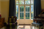 Drawing room French Doors to garden