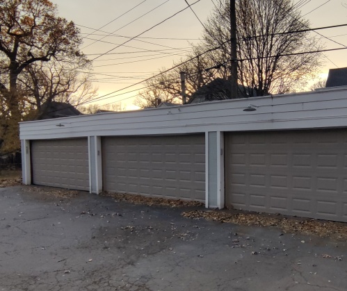 Ample garage space is rare in an urban environment.