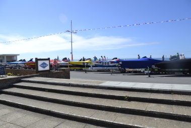 View of the Annual Speed Boat Racing