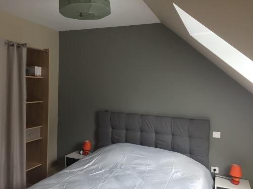 Chambre 2 avec lit de 2 personnes à 'étage