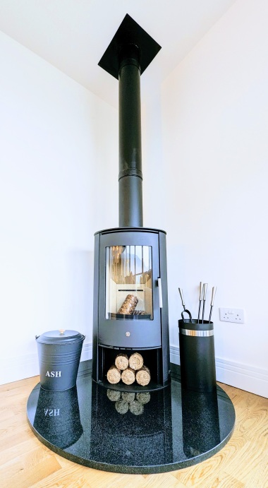 wood burning stove