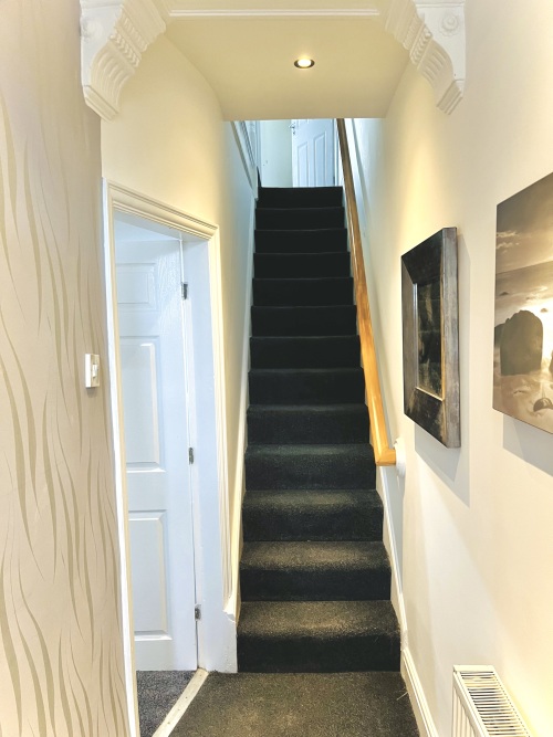 A staircase that elevates both space and elegance.