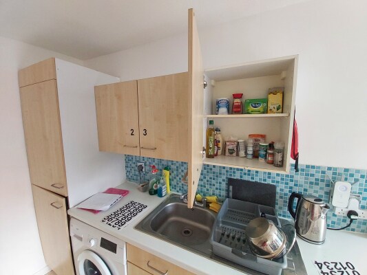 Kitchen units with room Nr and shared stuff