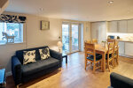 Small Seating Area in Kitchen