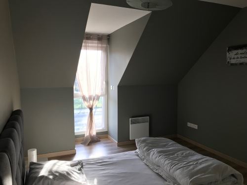 Chambre 1 avec lit de 2 personnes à 'étage