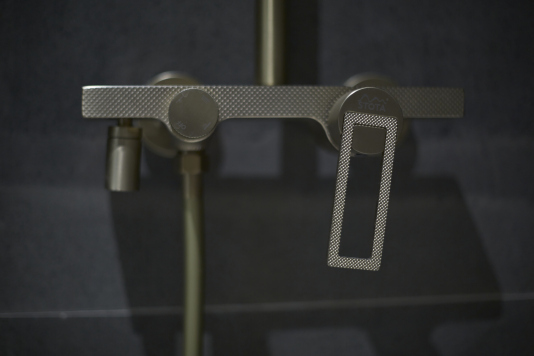 A fresh, well-maintained bathroom with essential amenities provided.