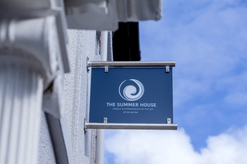 The Summer House - sign