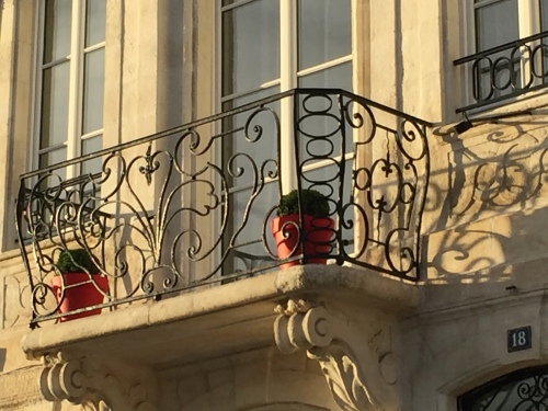 Balcon fer forgé