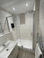 Bright and modern bathroom