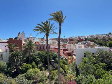 Blick auf die Altstadt von Ingenio