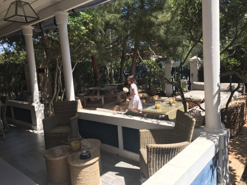 La terrasse couverte