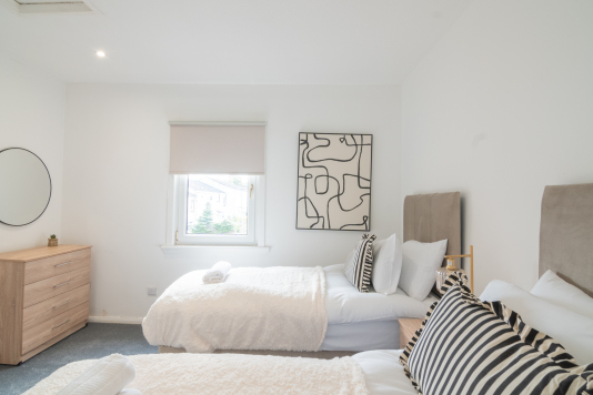 two single bedrooms