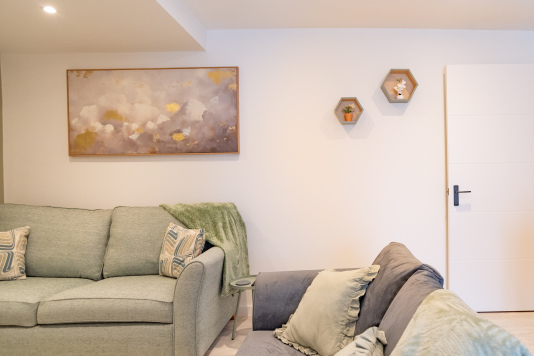 Comfortable lounge seating perfect for relaxing after a day out.