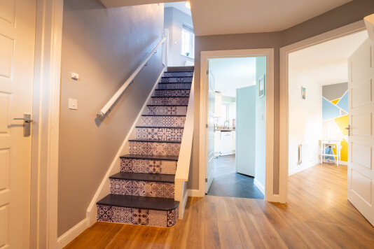 View from the front door