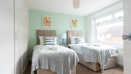 Bedroom at Caledonia Luxe Stays Short Lets & Serviced Accommodation